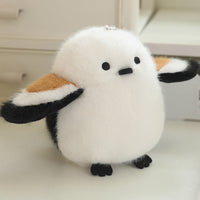 Cartoon Parrot Plush Toy Pendant For Girls Bags And Keychains