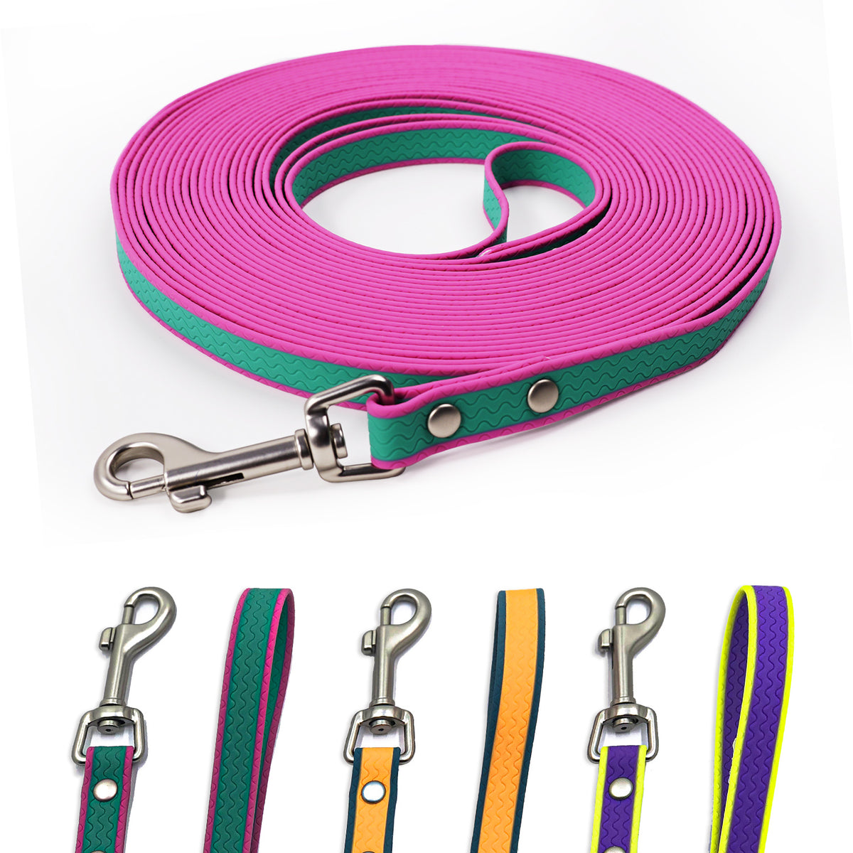 New Style PVC Coated Two-color Waterproof Training Rope