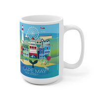 CAPE MAY 11 OZ OR 15 OZ CERAMIC MUG - BIG FRENCHIES