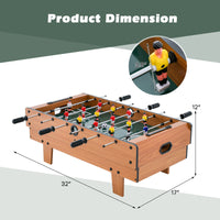 4-in-1 Combo Game Table Set Foosball Table with Billiards and Hockey