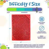 Love eMat - Enrichment Lick Mat for Dogs and Cats| Heart Design | SodaPup - BIG FRENCHIES