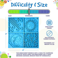 Sky eMat - Enrichment Lick Mat for Dogs and Cats | Celestial Design | SodaPup - BIG FRENCHIES