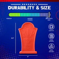 Headstone Ultra Durable Nylon Dog Chew Toy - BIG FRENCHIES
