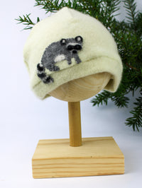 Raccoon Cashmere Hat - Baby - BIG FRENCHIES