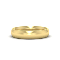 Minimalist 4mm Mens Wedding Band