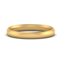 Comfort Fit Mens Wedding Band