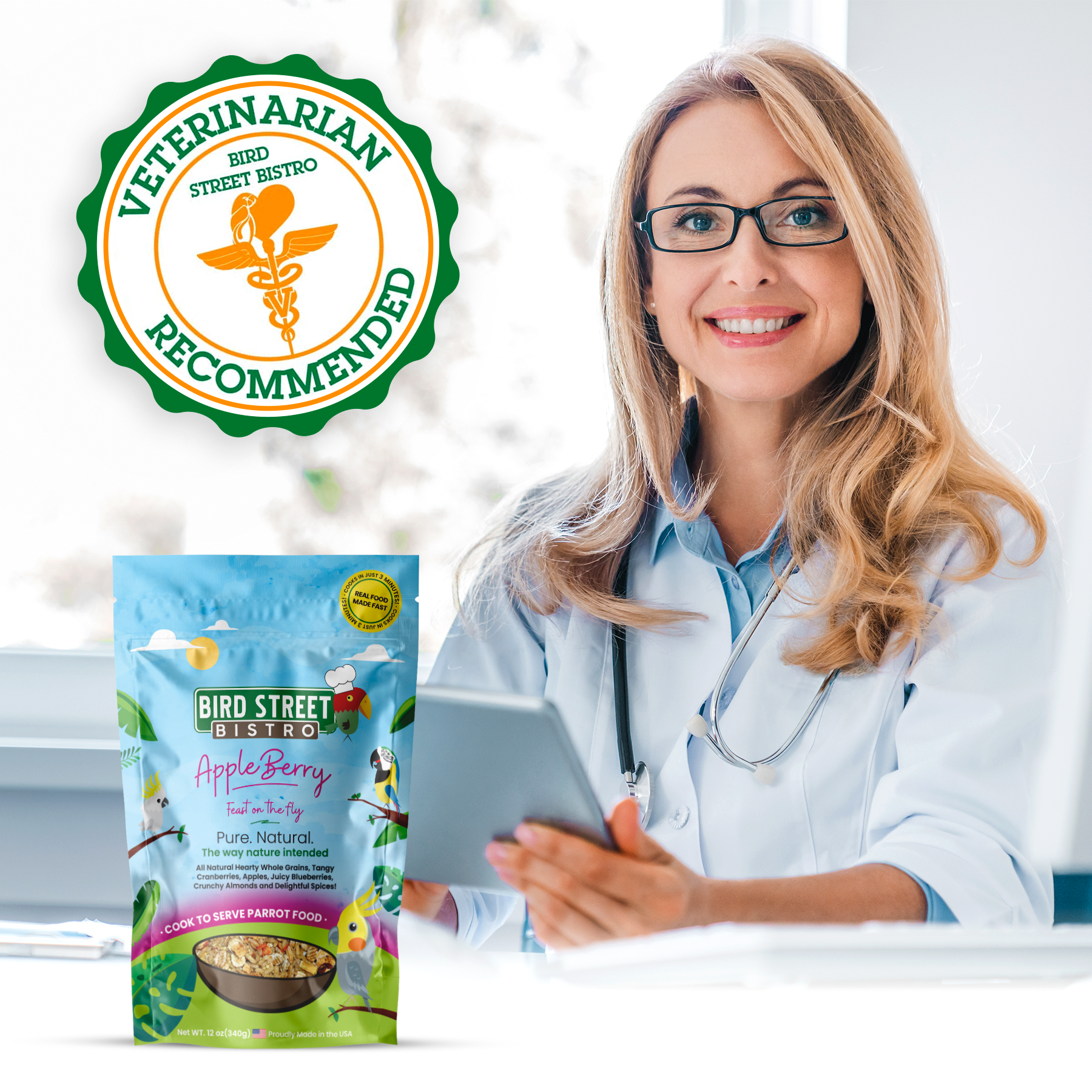 Parrot Food Variety Pack
