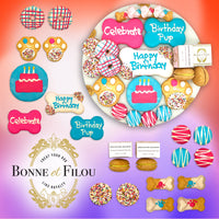 Happy Birthday Dog Treats Gift Box - BIG FRENCHIES