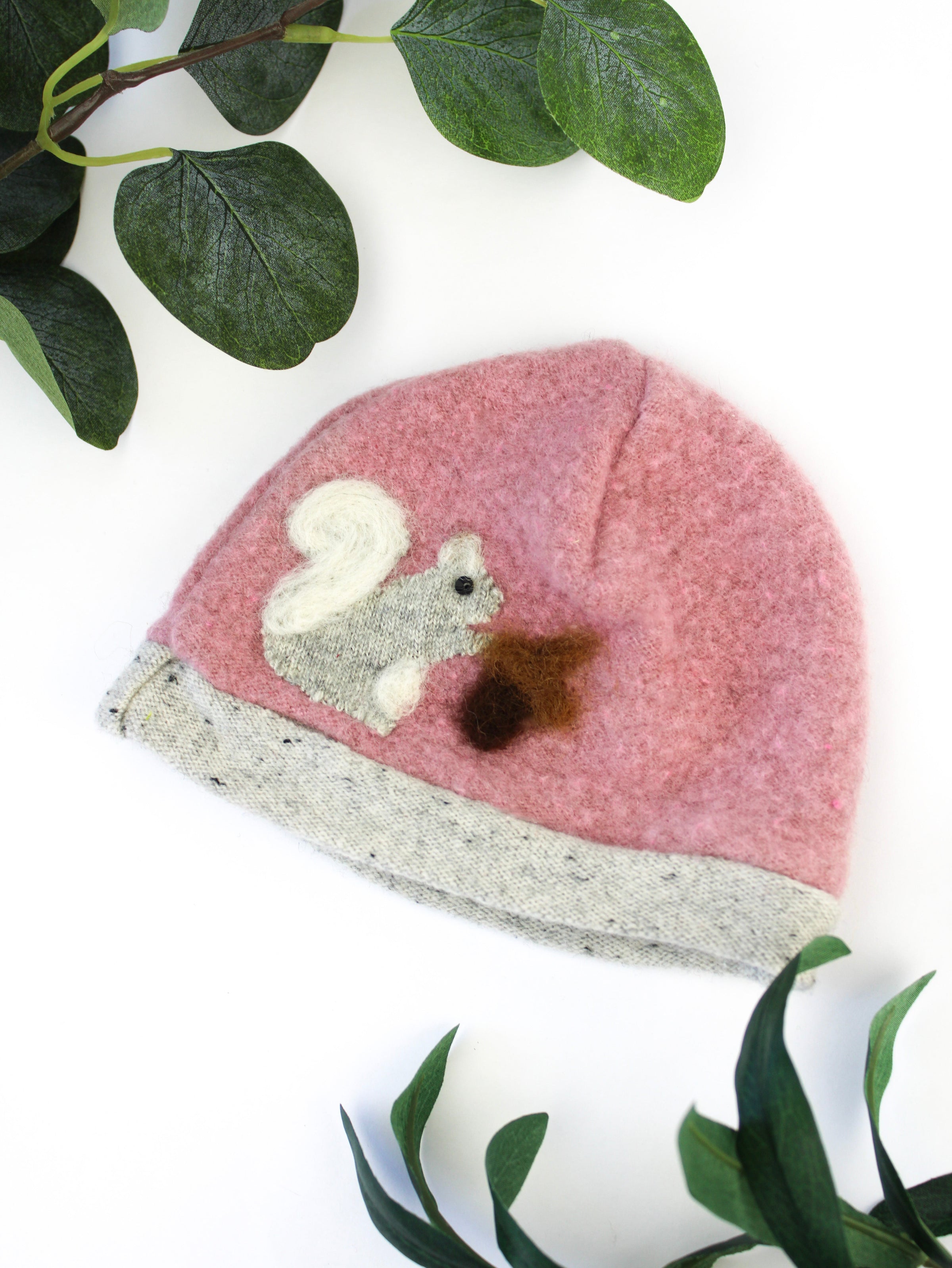 Squirrel Cashmere Hat - Newborn - BIG FRENCHIES