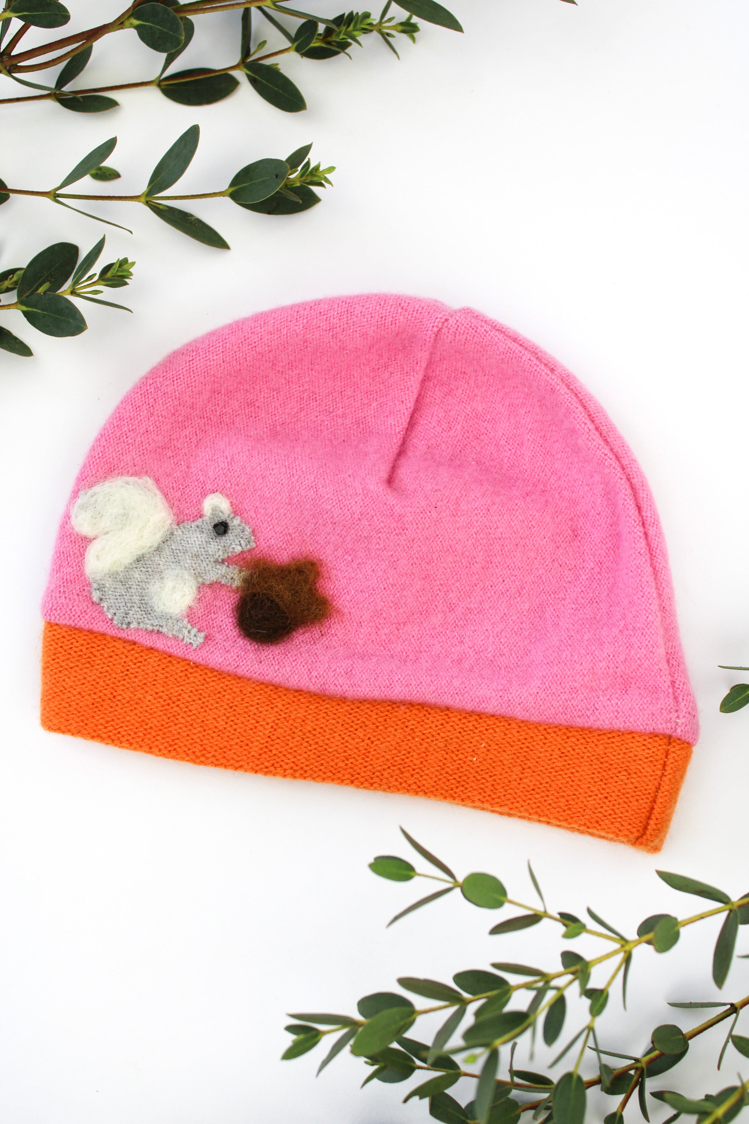 Squirrel Cashmere Hat - Baby - BIG FRENCHIES