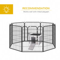 Small Wooden Rabbit Hutch Bunny Cage Guinea Pig Cage Duck House Dog House With Openable & Waterproof Roof, For Rabbits, 