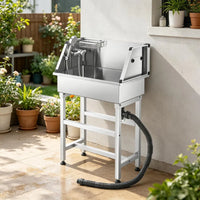 Stainless Steel Dog Washing Station