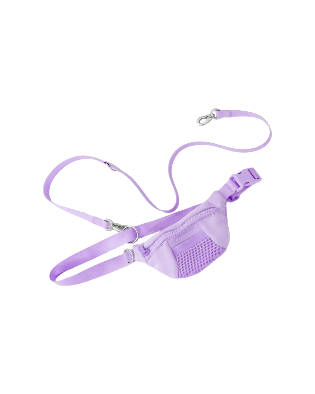 Original Hands-Free Neoprene Dog Walking Bag with 3.25ft Leash - BIG FRENCHIES