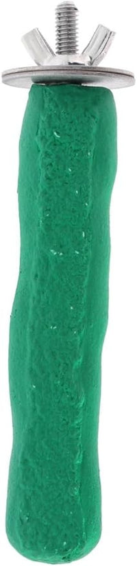 Comfort Grip Safety Perch for Bird Cages - Pedicure Perch for Birds to Keep Nails and Beaks in Top Condition - Safe Easy to Install Bird Cage Accessories - X-Small 4.5"