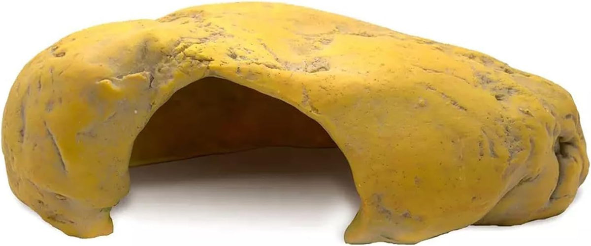 Reptile Hide Snake Cave Large Simulation Stone Resin Hideout Leopard - B-Large
