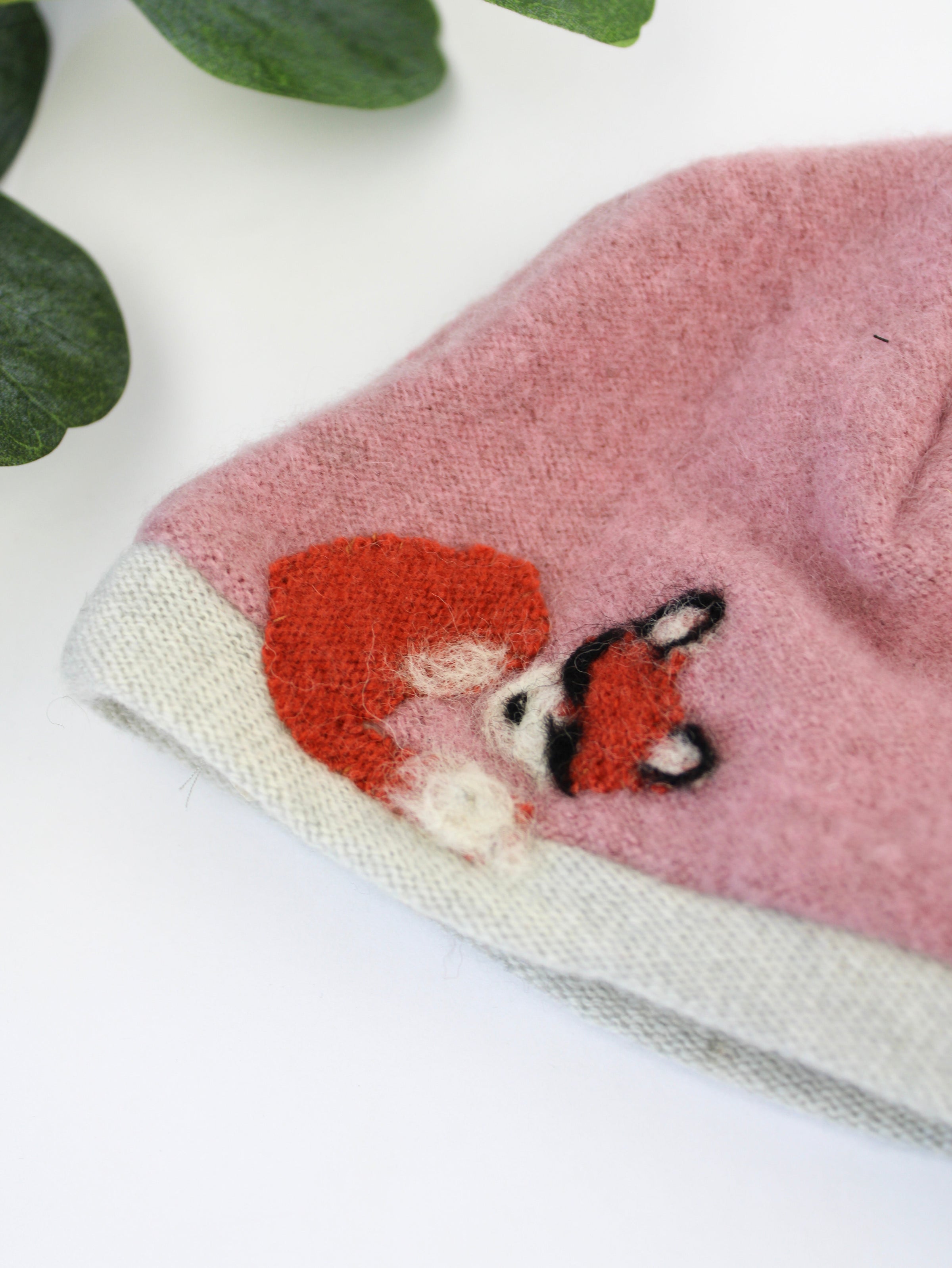 Sleeping Fox Cashmere Hat - Newborn - BIG FRENCHIES