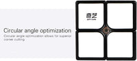 Qiyi Qidi Speed Cube 2x2, Smooth Bright-Light Sticker - image 4