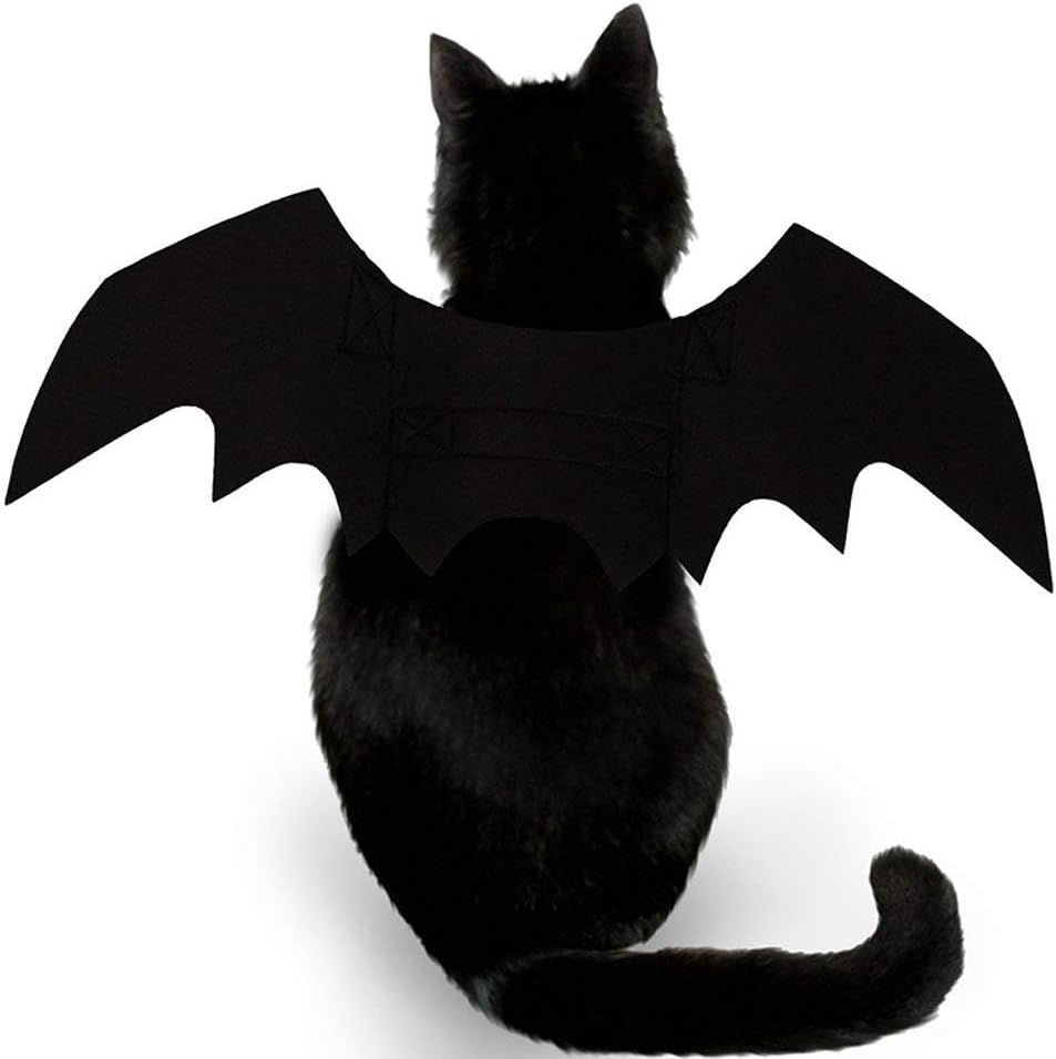 Cat Bat Wings Halloween Puppy Bat Wings Pet Bat Costume Cosplay Bat - Bat Wings - image 2