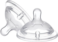 Chicco Natural Feeling Baby Bottle Nipple for 4 Months+ - Flexible, Comfortable, and Natural Feeding Experience
