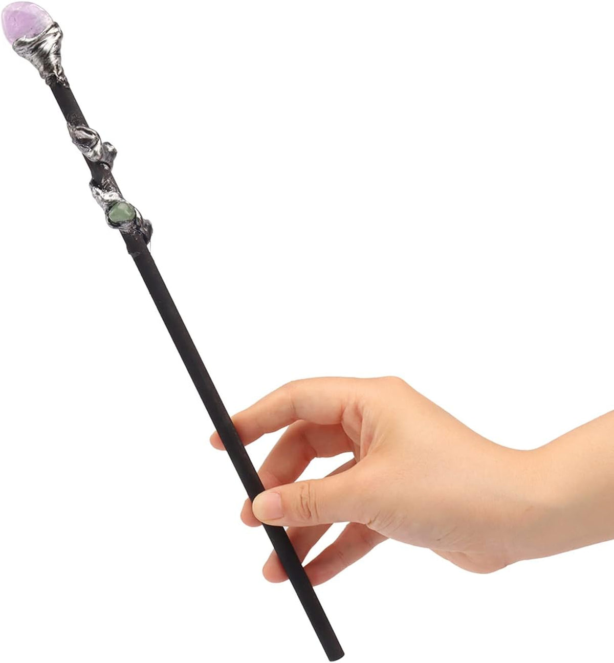 Fine Handcrafted Crystal Magic Wand Wizard Wand for Witches - B