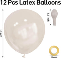 ASIYUHY Red Balloons 18 Inch 12 Pack Large Latex Party Balloons – Fun for Kids & Family - White Sand Balloons - image 2