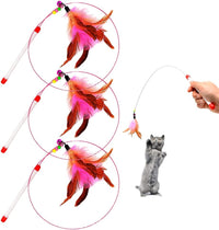 MAIYU Cat Feather Wand Toy