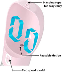 Portable Dog Water Bottle with Food Container Dishwasher Safe-Pink – Essentials for Dogs - Pink - image 3