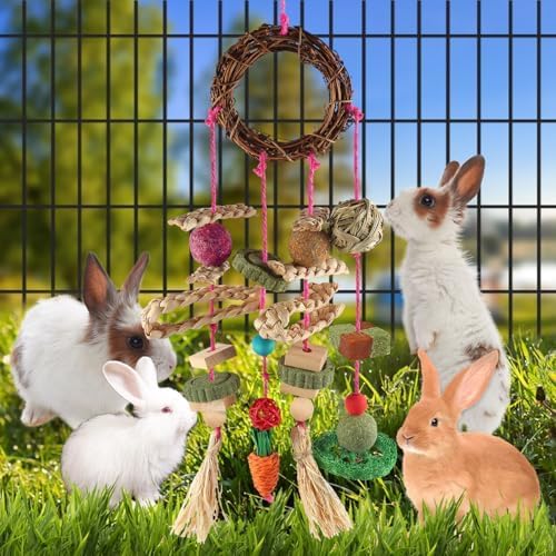 YIXUND Rabbit & Guinea Pig Toys - 18 Pcs - image 3