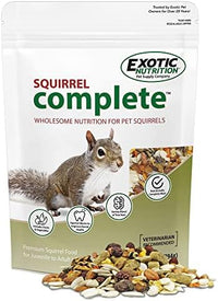 Squirrel Complete (4 lb.) - Healthy Natural Food - Nutritionally Complete Diet for Squirrels - Ground, Grey, and Flying Squirrels