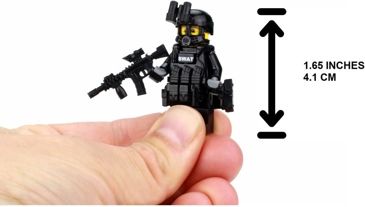 Battle Brick 1.6 Inches Tall Collectible Police SWAT Tactical Assault - image 2