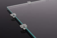 LANDEN Glass Aquarium Lid with Clips for 30x30cm 6.6 Gallon Rimless - Cover Clips / 4mm with 3.5mm Gap (12 pcs) - image 3