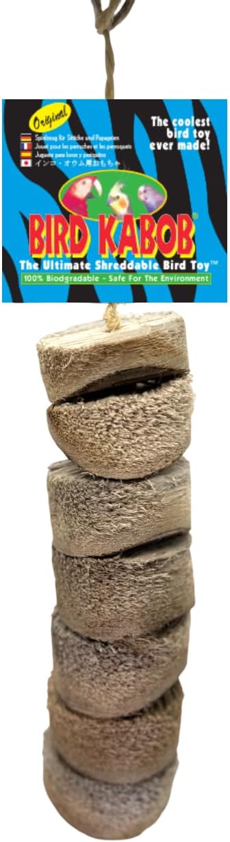 Bird Kabob Pet Mini Shreddable Bird Toy – Essentials for Birds - Original