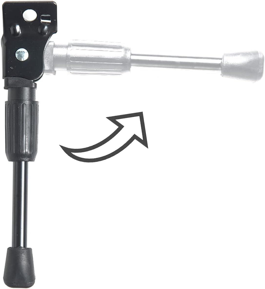 Kids Bike Kickstand Fits 12 14 16 18 20 Inch Bicycles - Black / For 20 inch wheel - image 3