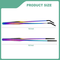 Syn-zer Reptile Feeding Tongs, 10.6" Straight & Curved – Essentials for Reptiles And Amphibians - image 2