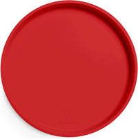 DogBuddy Dog Food Mat, Waterproof Dog Bowl Mat - 10"L x 10"W / Red