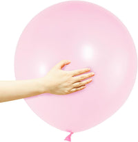 ASIYUHY Red Balloons 18 Inch 12 Pack Large Latex Party Balloons – Fun for Kids & Family - Pastel Pink Balloons