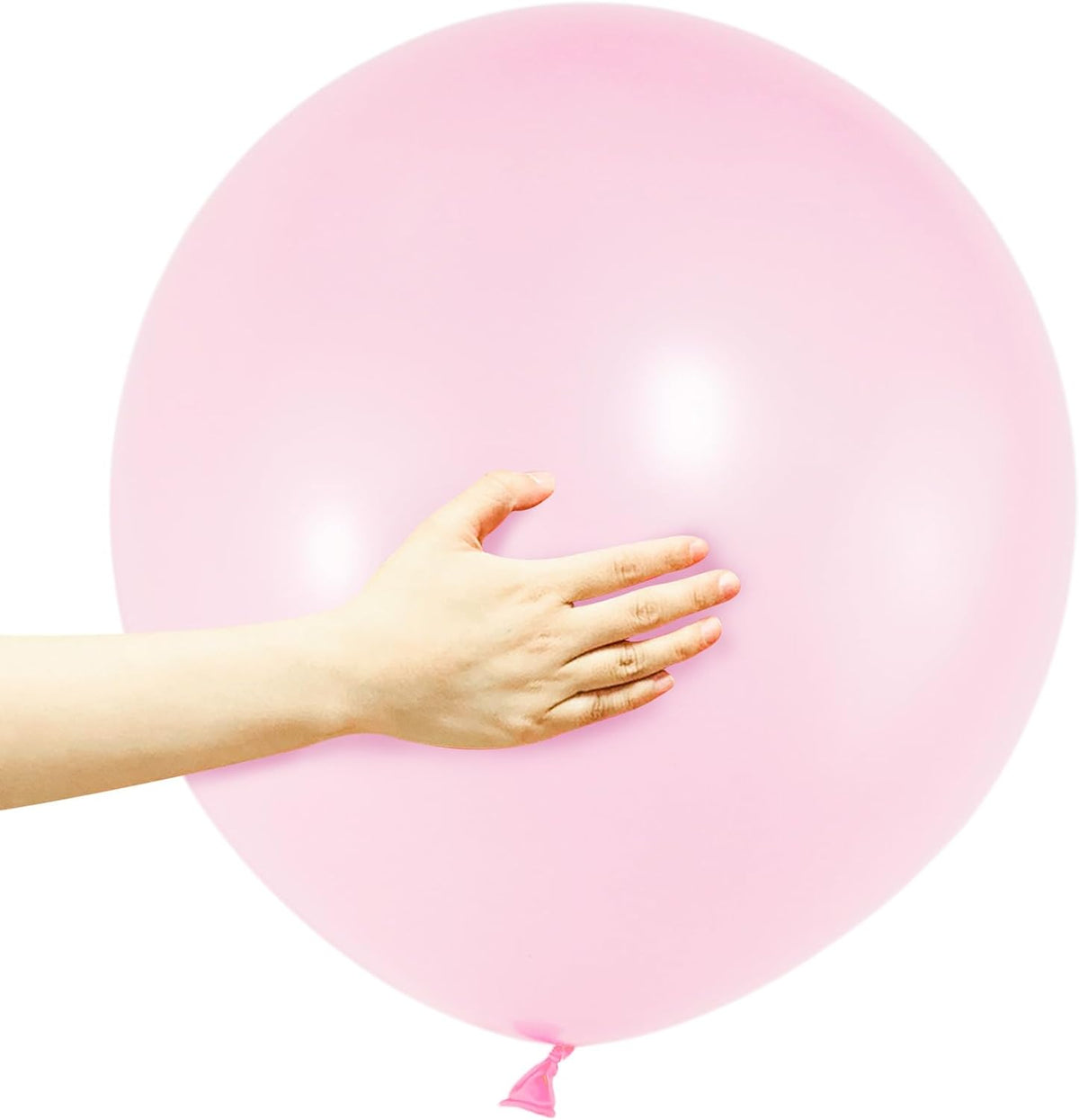 ASIYUHY Red Balloons 18 Inch 12 Pack Large Latex Party Balloons – Fun for Kids & Family - Pastel Pink Balloons