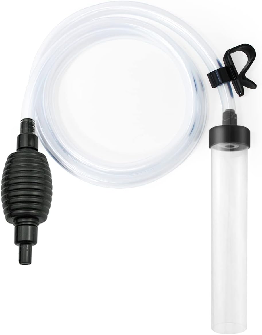 Laifoo 5ft-S Aquarium Siphon Vacuum Cleaner for Fish Tank Cleaning - 5ft