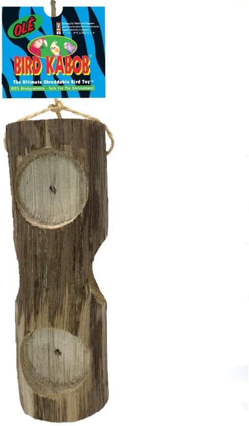 Bird Kabob Pet Mini Shreddable Bird Toy – Essentials for Birds - Medium