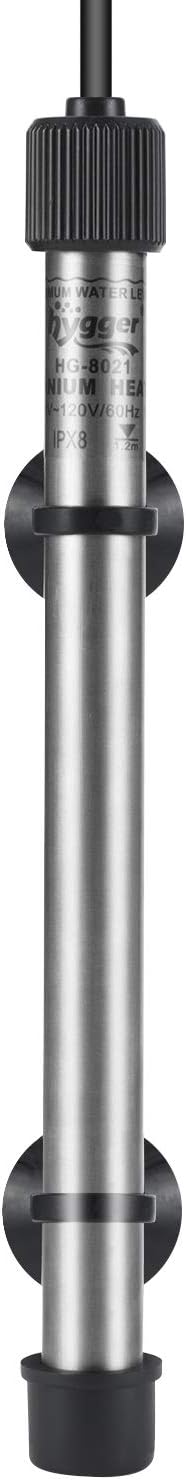 hygger 500W Titanium Aquarium Heater for Salt Water and Fresh Water - 200W (20-45 gallon) - image 2