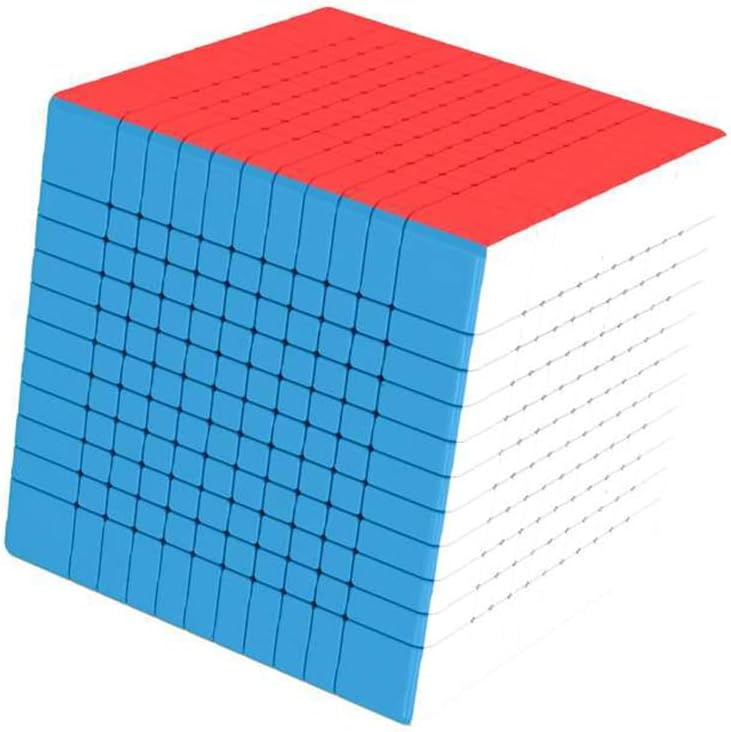 Meilong 4x4 Speed Cube Stickerless Puzzle Magic Cube 4x4x4 – Fun for Kids & Family - 11x11