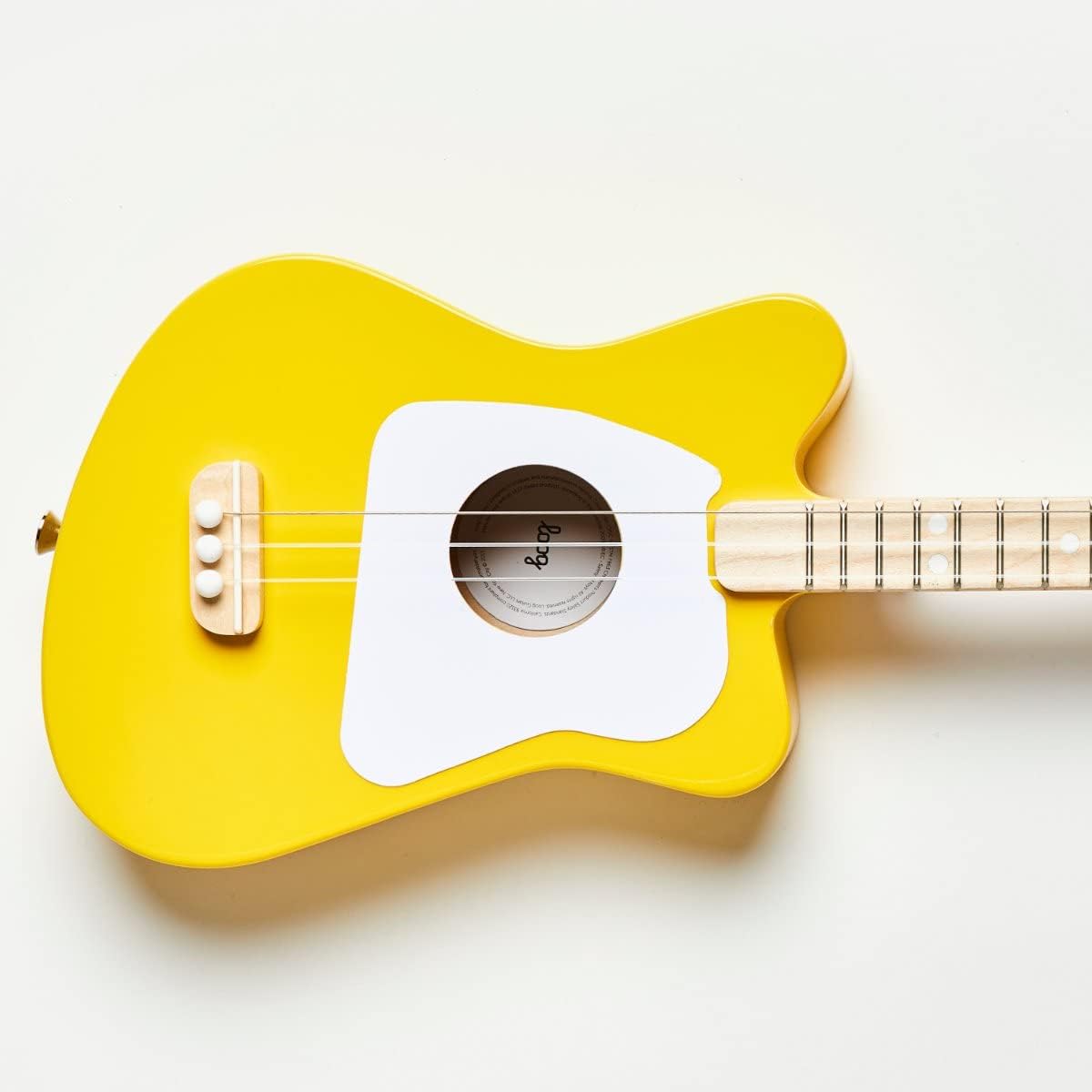 Loog Mini Acoustic kids Guitar for Beginners 3-strings Ages 3+ - Yellow - image 3