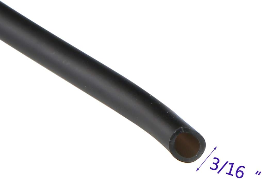 Aquarium 50 Feet Standard 3/16" Black Flexible Airline Tubing – Essentials for Fish - 100 Feet - image 2
