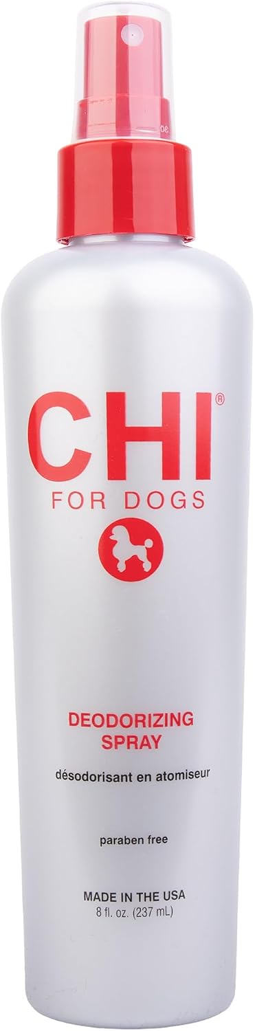 CHI for Dogs Deodorizing Spray, Unscented - Deodorizing Spray / 8 Fl Oz (Pack of 1)