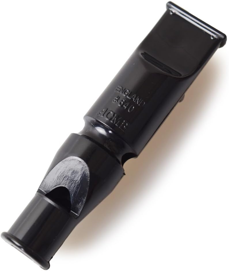 Acme No. 640 Moulded Double Tone Plastic Combi Dog Whistle Black – Essentials for Dogs