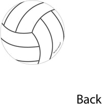 Big Dot of Happiness volleyball party decorations, 20 double-sided cardstock cutouts - view 15