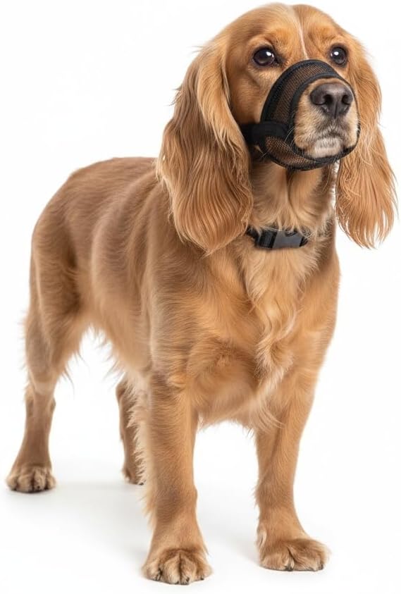 Dog Muzzle Medium Sized Dogs - Small ( 5.1” - 6.3” ) - image 3