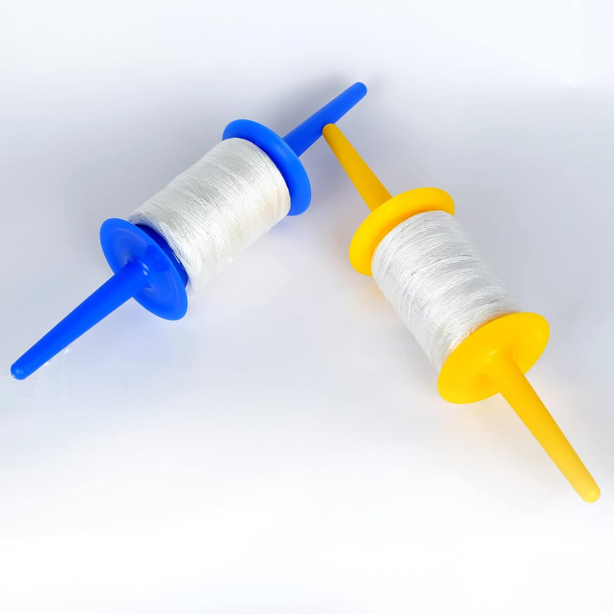 Simxkai Spool, Twisted Kite Line - 2pack(Blue Yellow) - image 2