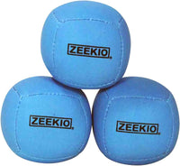 Zeekio Lunar set of 3 UV reactive six-panel juggling balls - view 6