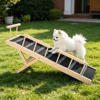 Dog Ramp with Non-Slip and Adjustable Height 47.2 X 16.5 X 2.4 in